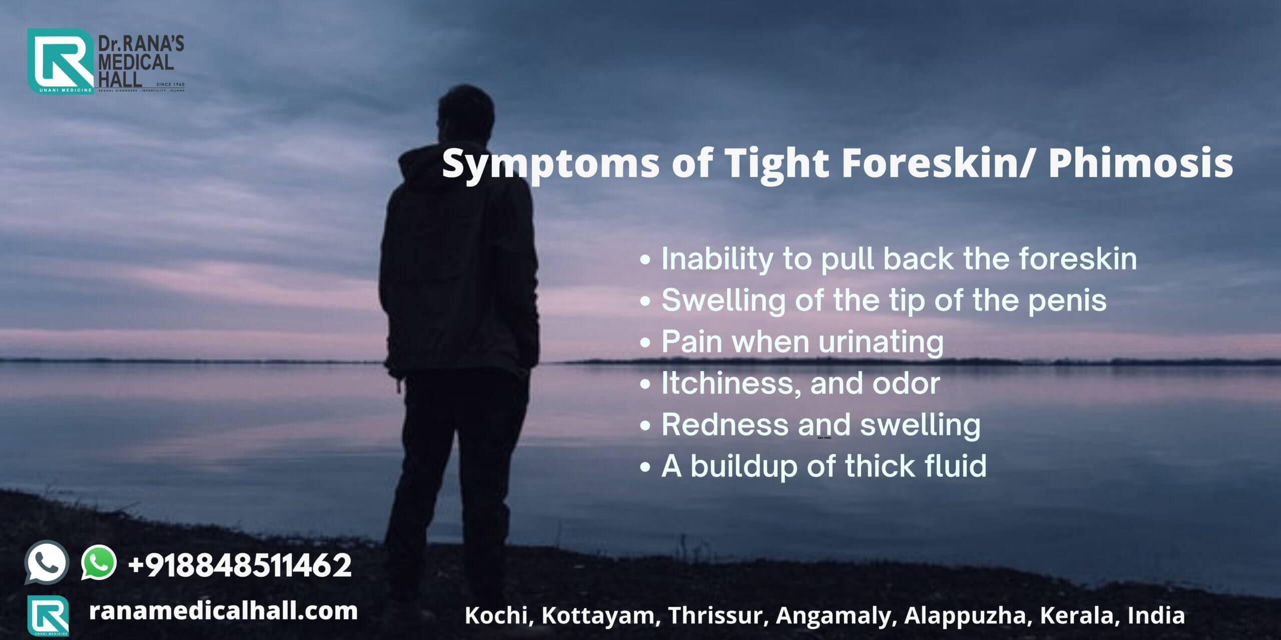 Tight Foreskin/Phimosis treatment in Kerala